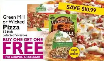 Festival Foods Green Mill Or Wicked Pizza offer