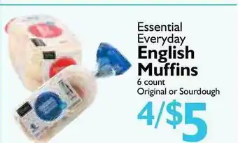 Festival Foods Essential Everyday English Muffins offer