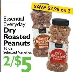 Festival Foods Essential Everyday Dry Roasted Peanuts offer