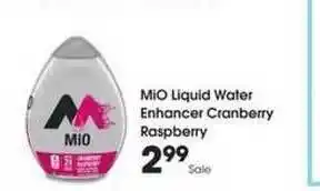 Kroger MiO Liquid Water Enhancer Cranberry Raspberry offer