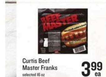 Lowes Foods Curtis Beef Master Franks offer