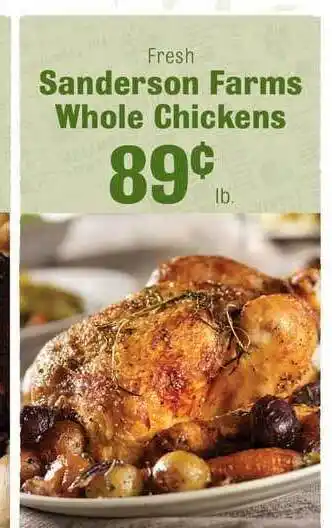 Robert Fresh Market Fresh Sanderson Farms Whole Chickens offer