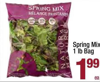 Super King Markets Spring Mix 1 Lb Bag offer