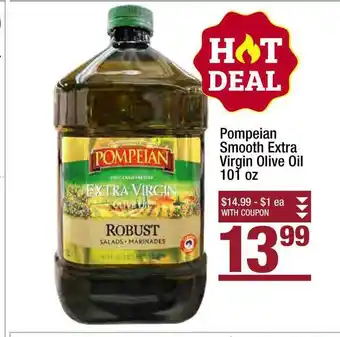 Super King Markets Pompeian Smooth Extra Virgin Olive Oil offer