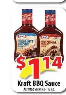 Wholesale Food Outlet Kraft BBQ Sauce offer