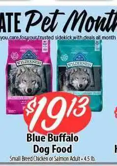 Wholesale Food Outlet Blue Buffalo Dog Food offer