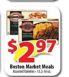 Boston Market Meals
