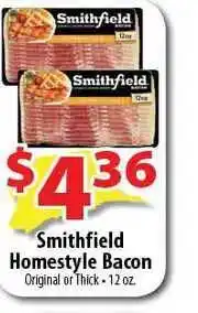 Wholesale Food Outlet Smithfield Homestyle Bacon offer