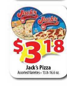 Wholesale Food Outlet Jack's Pizza offer