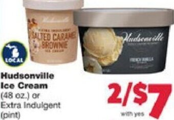 Family Fare Hudsonville Ice Cream 48 oz. offer