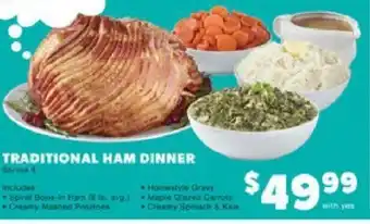Family Fare Traditional Ham Dinner offer
