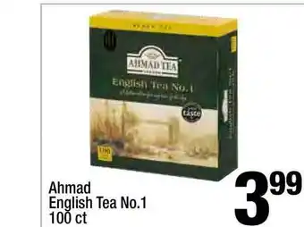 Super King Markets Ahmad English Tea No.1 100 Ct offer