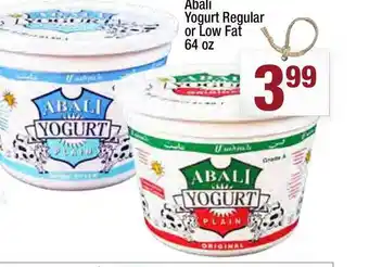 Super King Markets Albali Yogurt Regular Or Low Fat 64 Oz offer