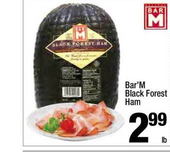 Super King Markets Bar'M Black Forest Ham offer