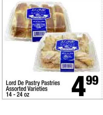 Super King Markets Lord De Pastry Pastries offer