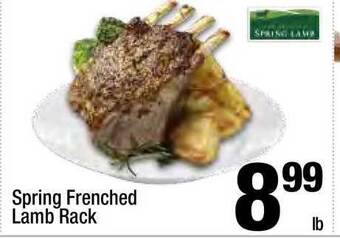 Super King Markets Spring Frenched Lamb Rack offer