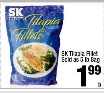 Super King Markets Sk Tilapia Fillet offer