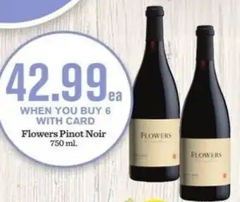 Mariano's Flowers Pinot Noir 750 ml offer