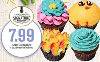 Mariano's Bella Cupcakes offer