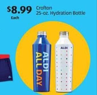 Aldi Crofton 25-oz. Hydration Bottle offer
