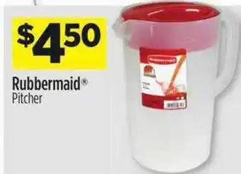 Dollar General Rubbermaid Pitcher offer