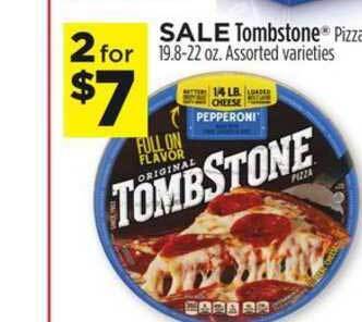 Dollar General Tombstone Pizza offer