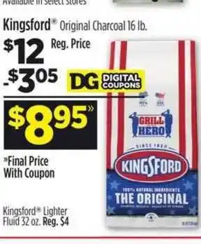 Dollar General Kingsford Original Charcoal 16 Lb. offer