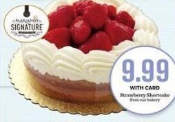 Mariano's Strawberry Shortcake offer