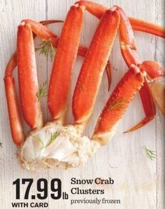Mariano's Snow Crab Cluster offer