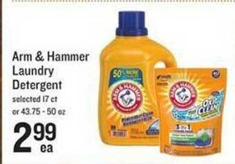 Lowes Foods Arm & Hammer Laundry Detergent offer