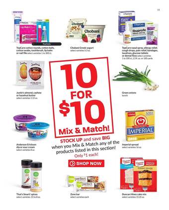 Hy-Vee Mix & Match offer