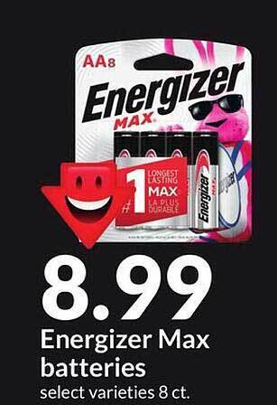 Hy-Vee Energizer Max Batteries offer