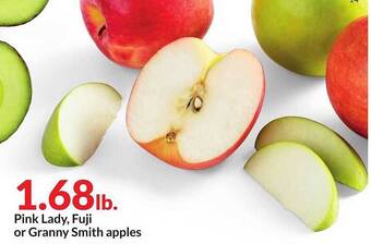 Hy-Vee Pink Lady, Fuji Or Granny Smith Apples offer