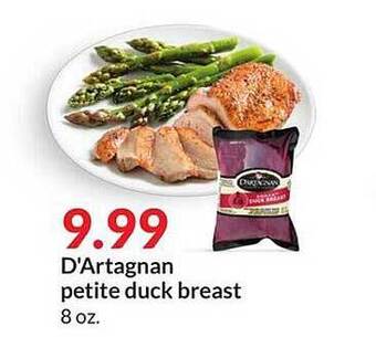 Hy-Vee D Artagnan Petite Duck Breast offer