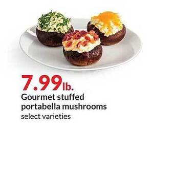 Hy-Vee Gourmet Stuffed Portabella Mushrooms offer