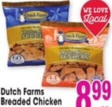 Jewel-Osco Dutch Farms Breaded Chicken offer