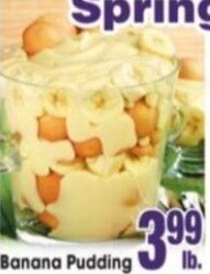 Jewel-Osco Banana Pudding offer
