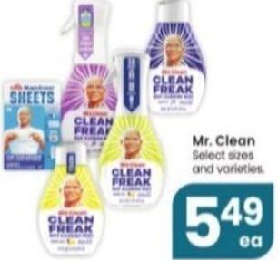 Jewel-Osco Mr. Clean offer