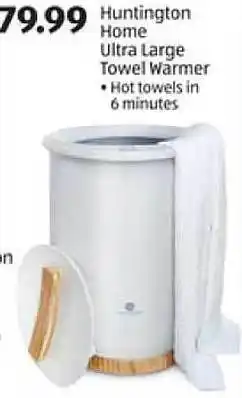 Aldi Huntington Home Ultra Large Towel Warmer offer