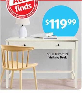 Aldi Sohl Furniture Writing Desk offer