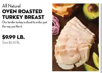 Bristol Farms Oven Roasted Turkey Breast offer