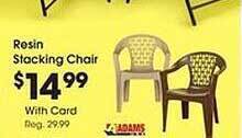 Fred Meyer Resin Stacking Chair offer