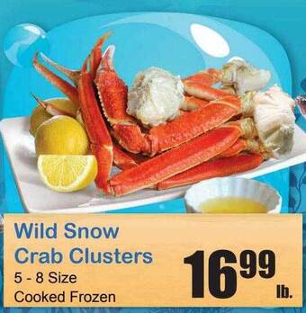 Times Supermarkets Wild Snow Crab Clusters offer