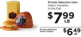 Food 4 Less Private Selection Ham offer