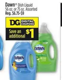 Dollar General Down Dish Liquid offer