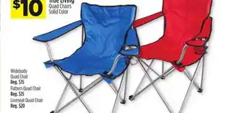Dollar General Quad Chairs Solid Color offer