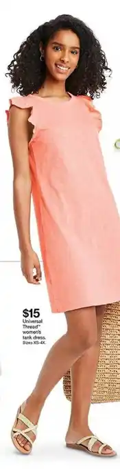 Target Universal Thread Women's Tank Dress offer