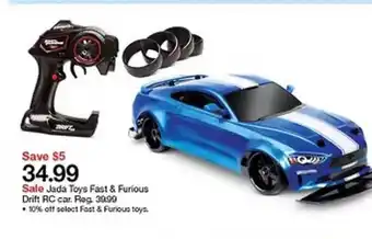 Target Jada Toys Fast & Furious Drift RC Car offer