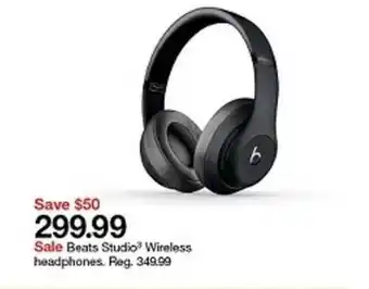 Target Beats Studio Wireless Headphones offer