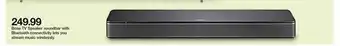 Target Bose Tv Speaker Soundbar With Bluetooth Connectivity offer